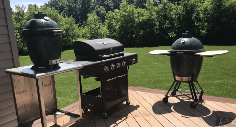 Big Green Egg Setup
