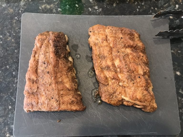 BGE Tender Smoked Ribs