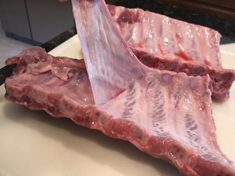 BGE Tender Smoked Ribs