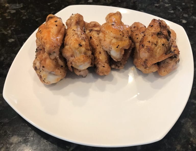 Buffalo Wings with Cow Lick & Swamp Venom on The Big Green Egg