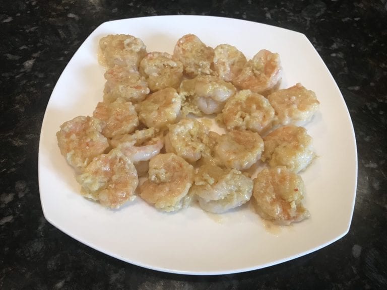 Boom Boom Bang Bang Shrimp Plated