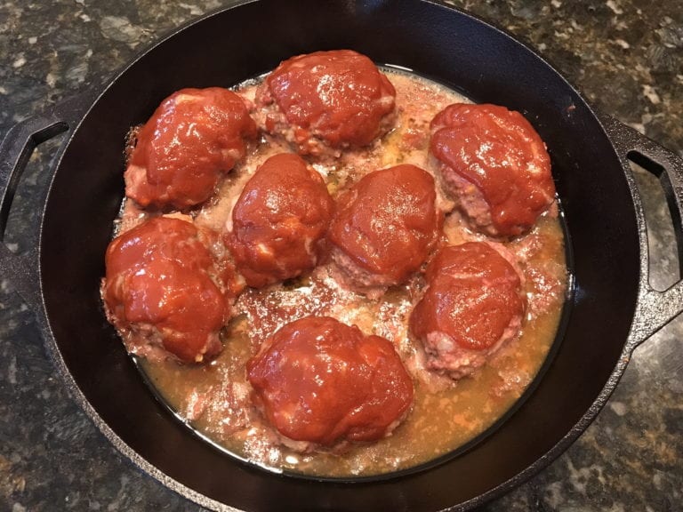 Smoked Mini Cheddar Meatloaves