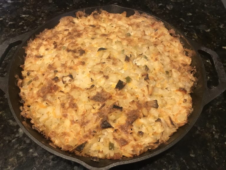 Smoked Au Gratin Potatoes on The Big Green Egg or Kamado Joe