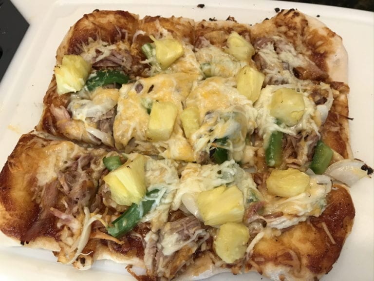 Smoked Pulled Pork BBQ Pizza