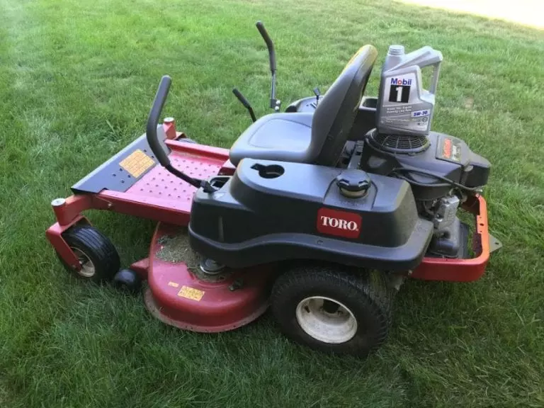 Lawn Mower Oil Change