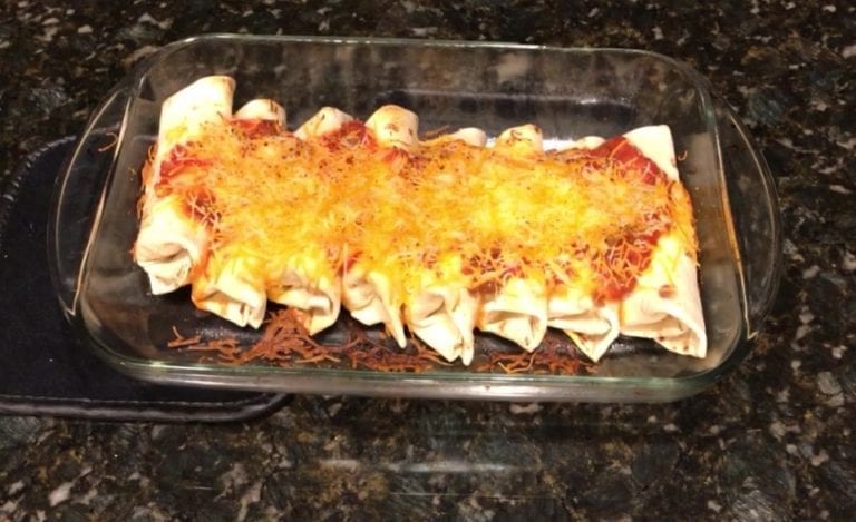 Smoked Chicken EnchiladasSmoked Chicken Enchilads - Pulled From Big Green Egg