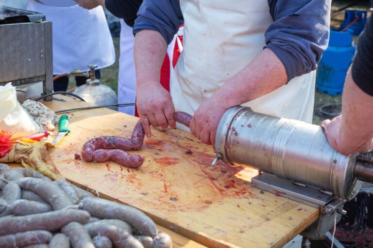 Making Homemade Sausage in a Natural Casing