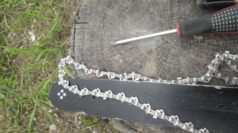 Chain Repair for a Chainsaw