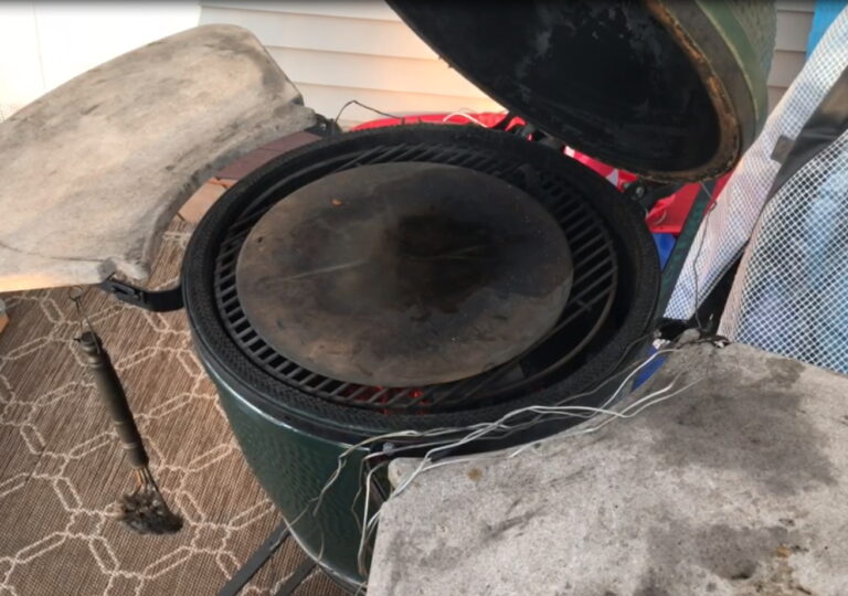 Big Green Egg Pizza Setup