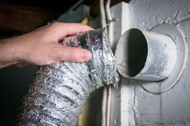 Reattaching a Flexible Vent Hose for a Dryer