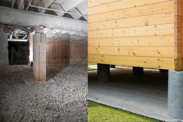 Crawl Space vs Pier and Beam