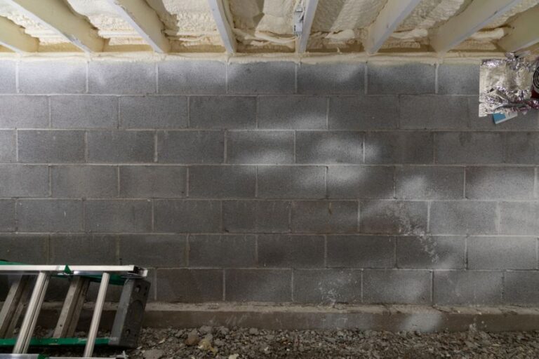 Crawlspace With Spray Foam Insulation