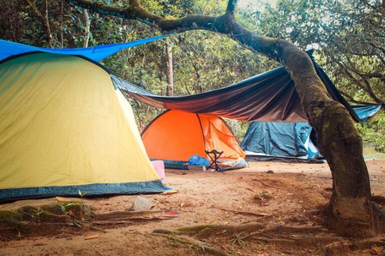 Camping Tents With a Tarp To Shelter From the Rain
