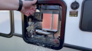 How to Winterize a 2022 30BHS Cougar Camper W/ Bypass Valve - My