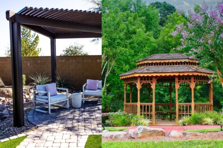 Pergola vs Gazebo