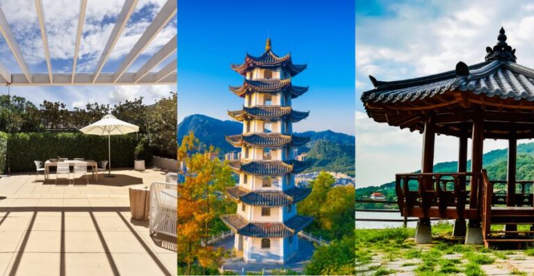 Pergola vs Pagoda vs Pergoda
