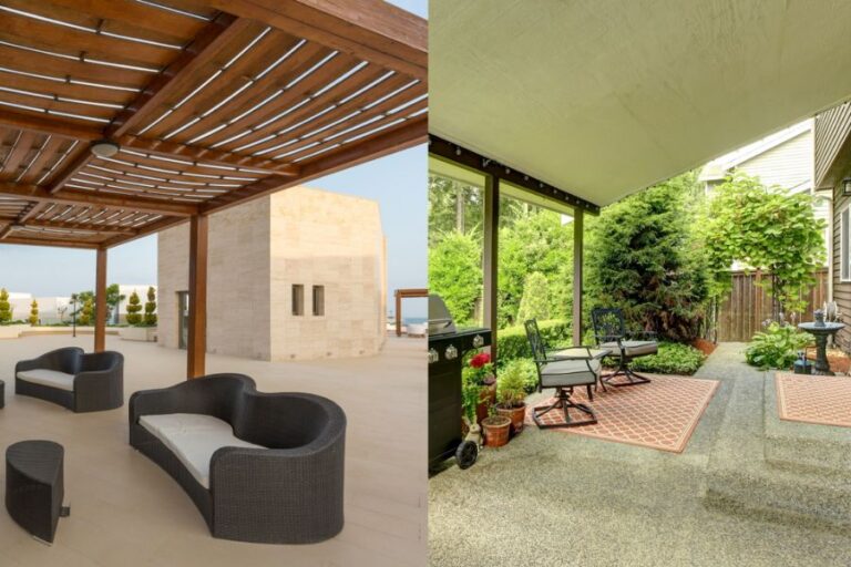 Pergola vs Patio Covering