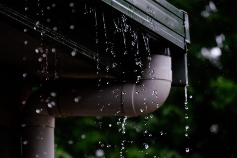 Gutter Overflowing and Dripping