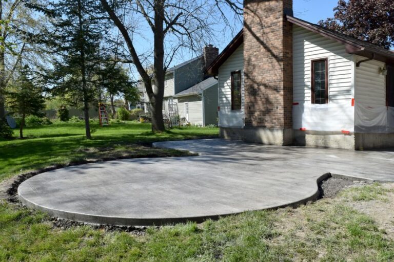 New Patio Added to an Existing Home