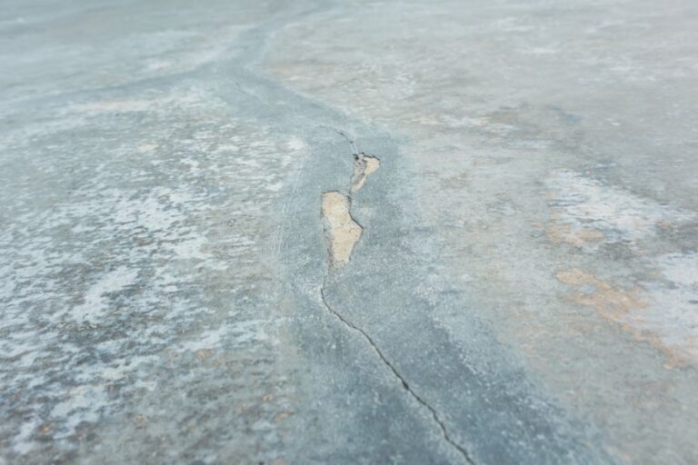 Crack on Concrete in Need of Resurfacing