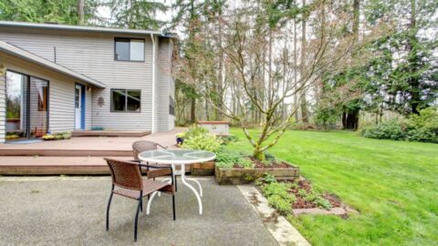 What Is Cheaper, a Wood Deck or a Concrete Patio? - My Backyard Life