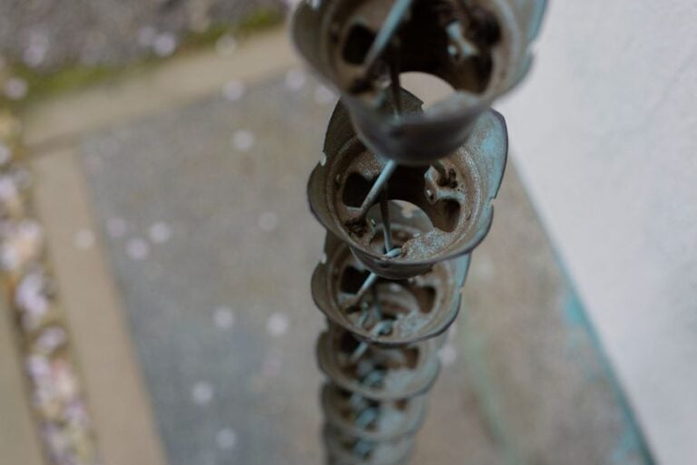 Rain Chain Close Up