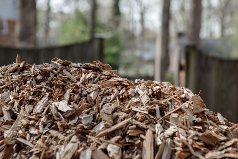 A Large Pile of Old Mulch