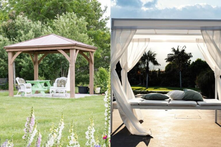 Gazebo vs Cabana