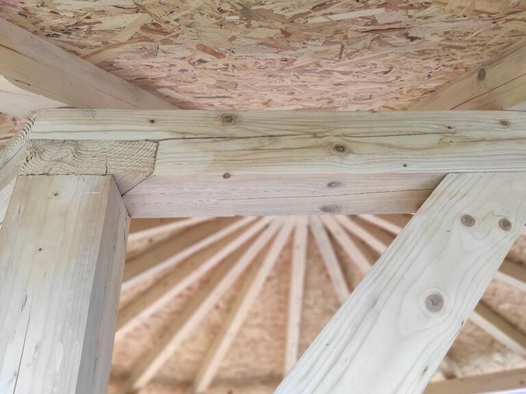 Building a Wooden Gazebo