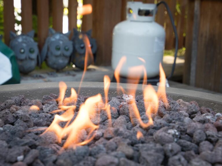 Fire Pit Up Close