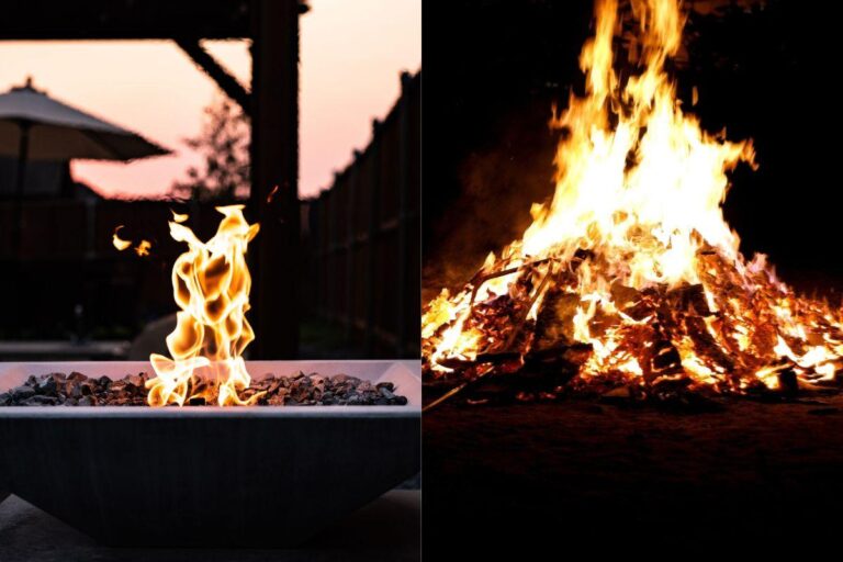 Fire Pit vs Bonfire