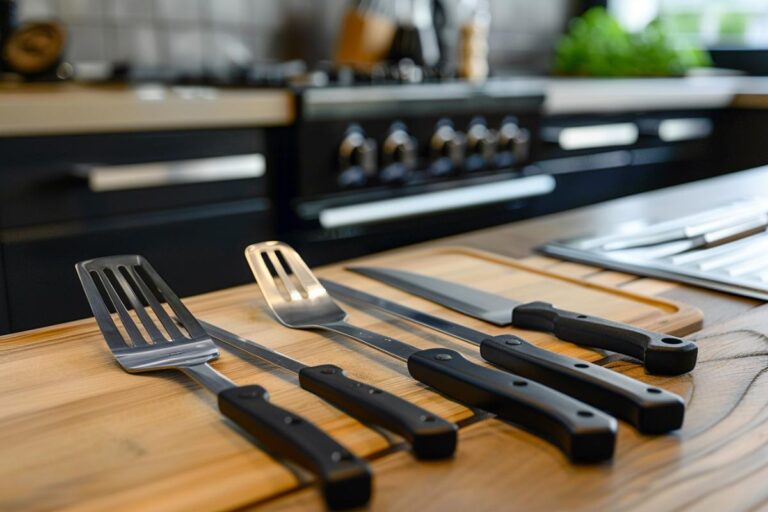 Grilling Tools on Counter